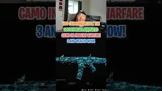 How to unlock the *ANIMATED* Golden River Camo in Modern Warfare 3!