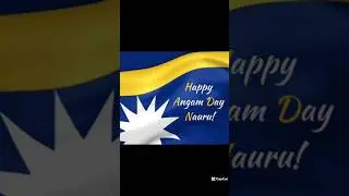 Happy Angam Day in Nauru! 🇳🇷 🇳🇷 🇳🇷 #angamday #nauru