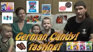 German Candy Tasting with Viking Kids!