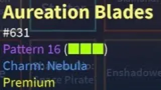 AUT unusual aureation blades showcase  