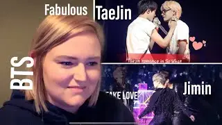 BTS FanCam Reaction- Fake Love JIMIN Focus MAMA Japan 💙/ TaeJin So What Complilation 💜