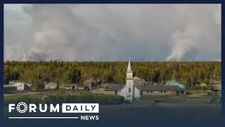 Wildfire Evacuees From Fort Providence Flee to Hay River
