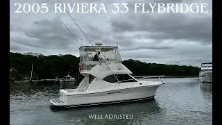 2005 RIVIERA 33 FLYBRIDGE - STRONGS MARINE