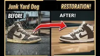 Restoring a NBA Player FILTHY Nike Dunks | Tips for Flips