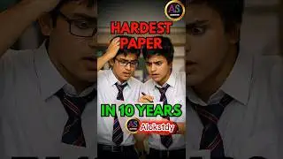 95% Students Fail 😨 In 5 Toughest Board Papers (10 Years) #motivation #studyhacks #toppers