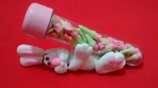 Coelho de Biscuit com tubete
