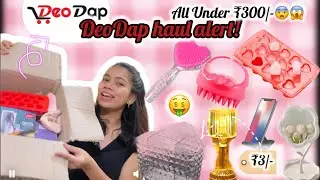 DeoDap haul you can&rsquo;t miss 🛍️🛒 Everything under ₹300/- 😍 Starts at ONLY ₹3/-🤯😱 #budgetshopping