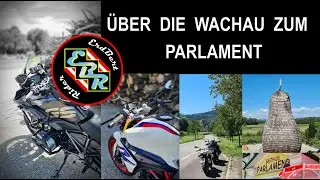 &Uuml;ber die Wachau zum Parlament / G310R, R1250GS / Vater & Tochter