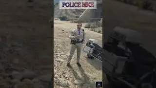 GTA 5 Secret Vehicle - Police Motorcycle Location😍 #gta5 #shorts