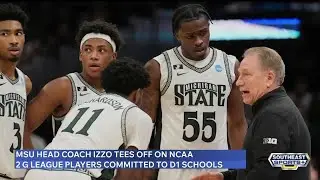 SES+ crew discuss Tom Izzo blasting NCAA for allowing G League athletes