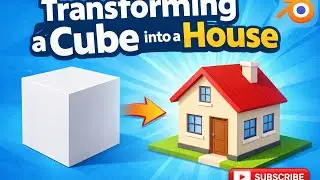 From Cube to House in Blender (Step-by-Step)