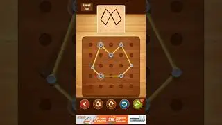 Line Puzzle: String Art. Acacia. Level 19. Walkthrough.