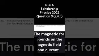 NCEA Scholarship Physics 2022 Question 3 (a) (ii)