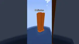 Minecraft tower at different time #minecraft #shorts
