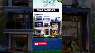 Modern 4BHK Bungalow for Sale in India ✨ | Dream Home Walkthrough #BungalowDesign #shorts