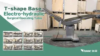 T-shaped Base Electric Hydraulic Dual Control Operating Table with Head-to-tail Swap