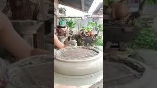 pot ceper besar