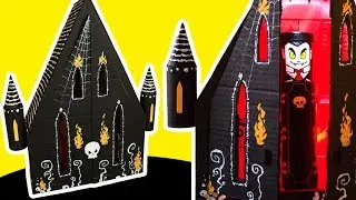 DIY Gothic House | Cardboard Craft Ideas for Kids on Box Yourself