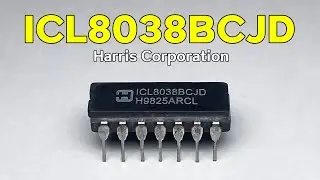ICL8038BCJD - Harris Corporation : Precision Waveform Generator/ Voltage Controlled Oscillator