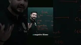 BEST INTERPRETATION OF RINNE'S TEST🎯📚#trending #pwmeded #viral #motivation #neetpg #fmge #pw