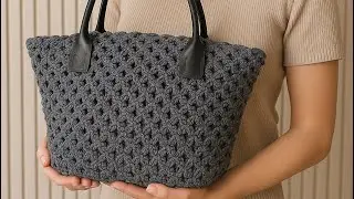 Macrame Look Crochet Giant Bag | Easy and Stylish Bag Making | Easy & Stylish Bag Tutorial