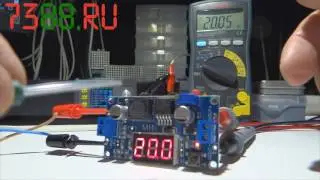 Повышающий DC-DC 5-40В + вольтметр