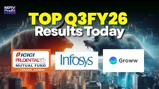 Q3FY26 Results LIVE I Q3 Results LIVE Today | ICICI Prudential, Infosys, Groww Q3 Results