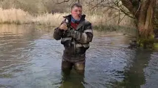 Idiots Overground - CFMoto 500 suffers from trying to hide underwater! Gimli has a leak.