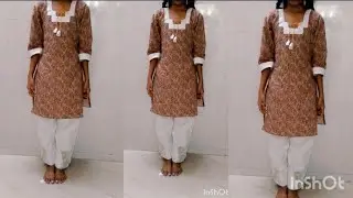 Kurti design cutting and stitching full video#YouTube #short video# short