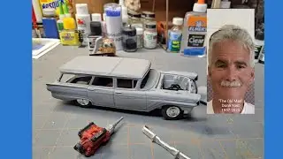 Возимся с Revell '57 Country Squire и вспоминаем Донна Йоста