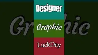 Create Retro 3D Text #adobesoftware