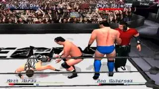 SD2! - Wrestling All-Stars 96-98 Sims - Rob Van Dam vs Dean Malenko vs Matt Hardy vs Ken Shamrock