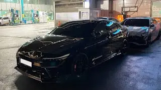 아반떼N 타고 유튜버 집들이가기
