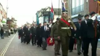Remembrance Parade 2008, Haverhill, UK