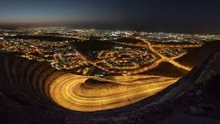Hiking to the most beautiful view of Muscat
