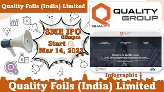 Quality Foils (India) Limited  IPO Update News🎯 #ipo #ipolisting #iponews #ipoupdate #smeipo #newipo
