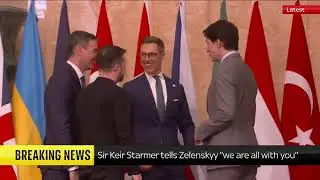 World leaders gather in London for Ukraine Summit | Sky News | ZE Global News
