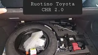 aggiungiamo il ruotino su Toyota CHR 2.0