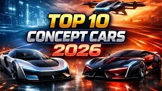 🚗 Top 10 Concept Cars 2026 | Future Car Design & Technology Explained