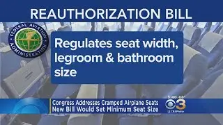 Congress Takes Aim At Shrinking Seats, Legroom On Airplanes