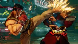 Street Fighter V | Survival Mode Ryu Full Gameplay