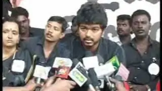 Nov 16 th: Ilayathalapathy Vijay ~  Fasts for Tamils of Sri Lanka