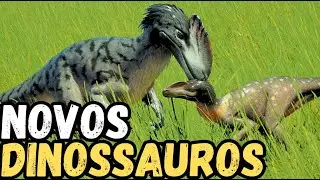 🐣 A SOCIEDADE dos GUANLONGS! Filhotes e Comportamentos INCR&Iacute;VEIS no Jurassic World Evolution 3!