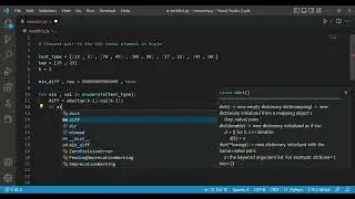 Closest pair to the kth index element in tuple  in python