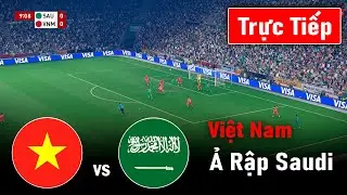 Việt Nam 🆚 Saudi Arabia | 23h30 ng&agrave;y | Ch&acirc;u &Aacute; ||Simulation Video Games