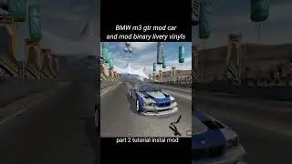 BMW m3 gtr look nfs pro street pc awsome mod