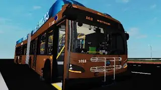 Canyon Transit Operational Roblox: XHE60 #1013 On Route 103 Northbound To CTS Transit Acrosstown 