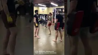 Coach Erik teaching his fundamentals class!