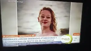 Elyangelica Gonzalez Dark Blue Outfit Despierta America 