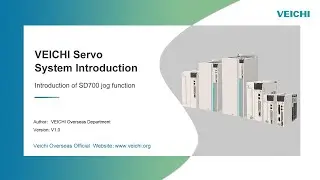 VEICHI SD700 Jog Function